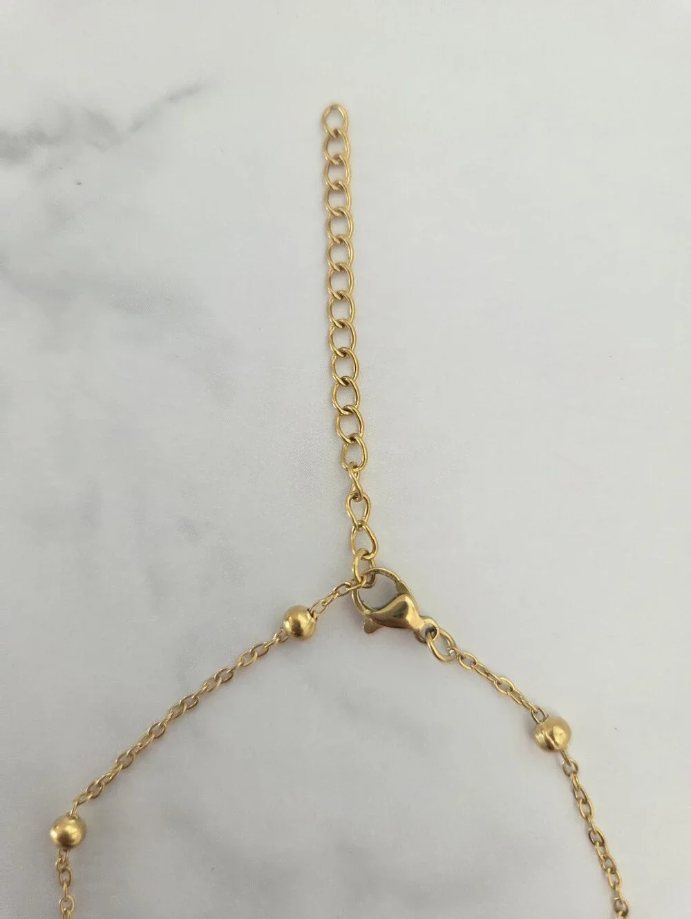 Gold Plated Sunflower Anklet Beaded Chain Dainty Boho Jewelry Foot Chain